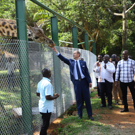 The Duke of Edinburgh in Uganda